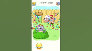 Help Save the Sheep (Dop Game) #game #shorts #youtubeshorts #dop 5 level