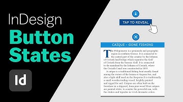 Interactive Epub InDesign Button States | InDesign EPUB