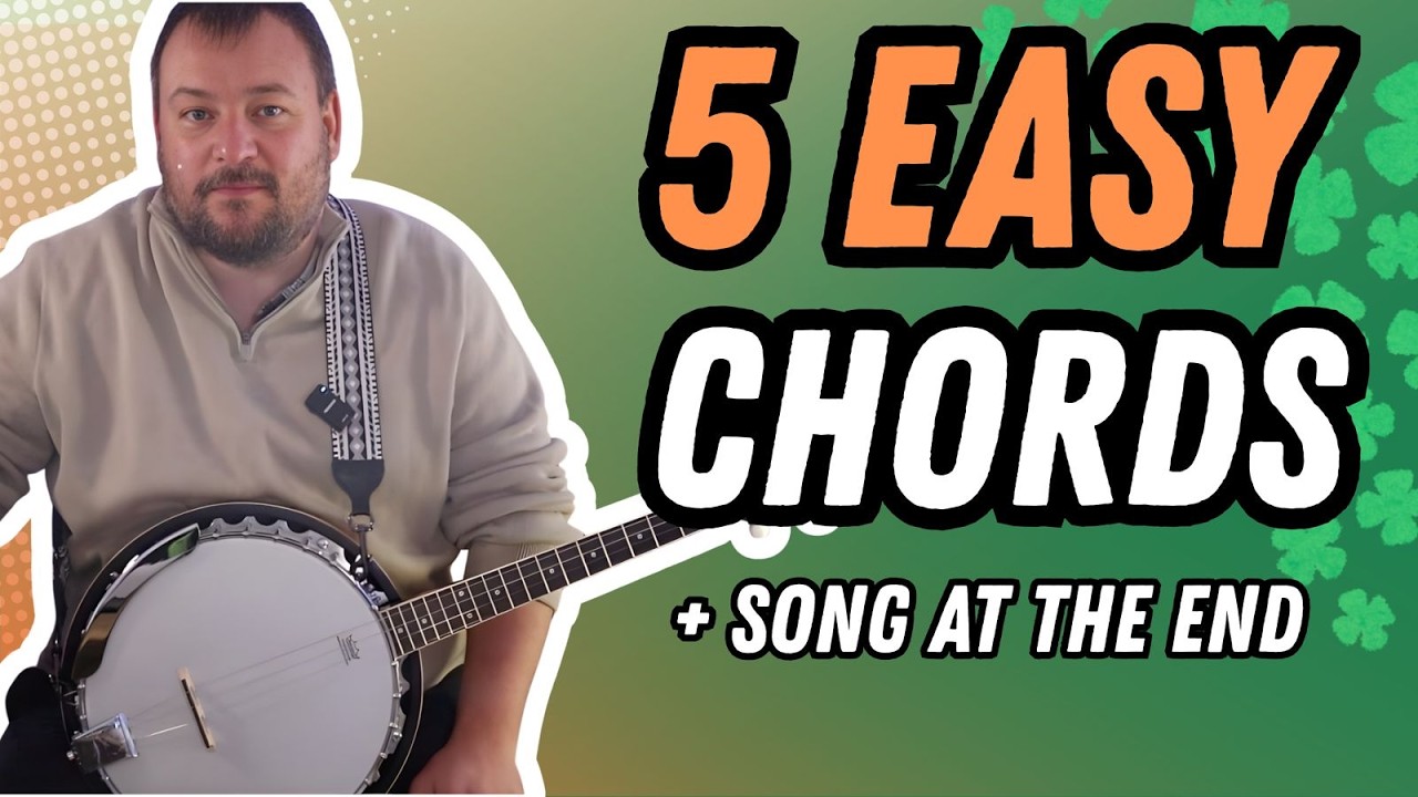5 Easy Banjo Chords Every Beginner Should Learn + Surprise Song at the ...