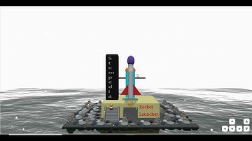 My Rocket Launcher  3D and XR Studio  PictoBlox
