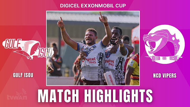 Gulf Isou vs NCD Vipers | Match Highlights | Digicel ExxonMobil Cup