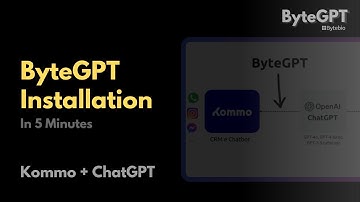 [EN] Installation of ByteGPT in 5 Minutes | Kommo + ChatGPT and AI Assistants (EN)