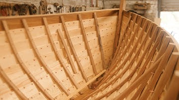 Irish Shipwright Builds Stunning 14ft Clinker Punt | Steam Bending Oak Ribs EP_02