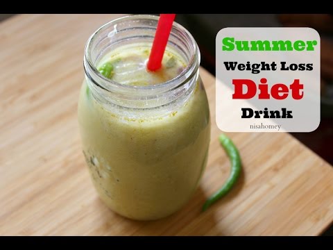 Summer Weight Loss Diet Drink - Buttermilk For Weight Loss - Indian Skinny Recipes