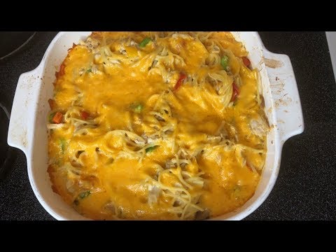 HOW TO MAKE BAKED CHICKEN SPAGHETTI