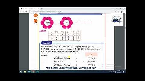Rotary Club of Ambattur Class 5 Maths Chapter 2 Numbers Part 13