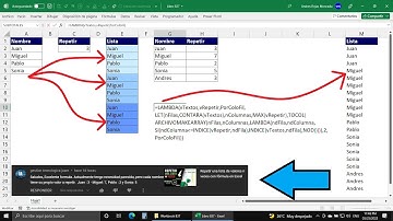 Cómo Resolver un Problema Difícil en Excel (Repetir una Lista de Valores n Veces)