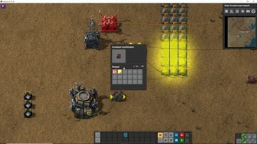 Factorio dynamic color display