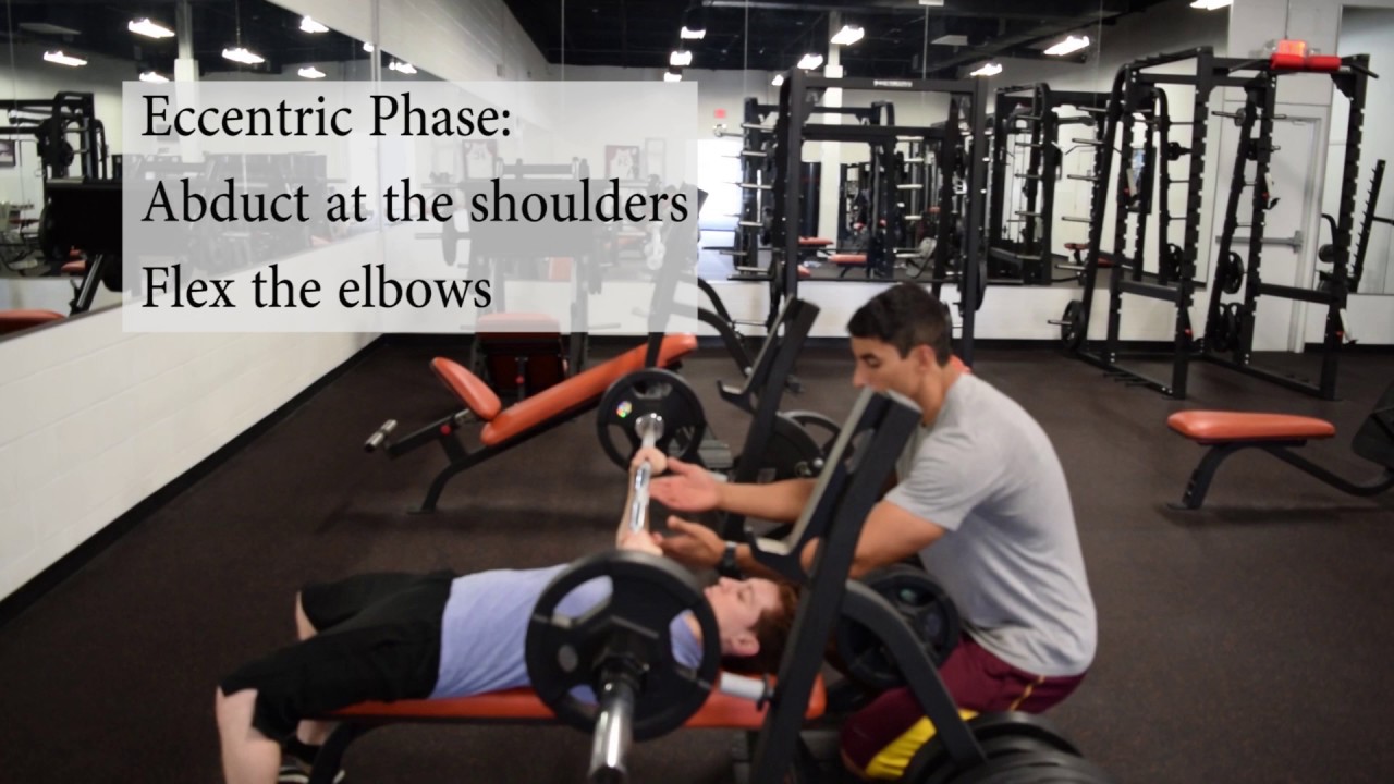 How To Perform The Bench Press Acsm Cpt Exam Prep Youtube