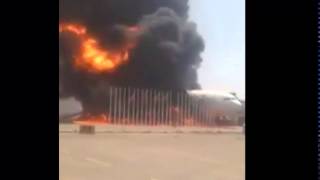 Brand new Afriqiyah Airways Airbus A330 hit by rocket