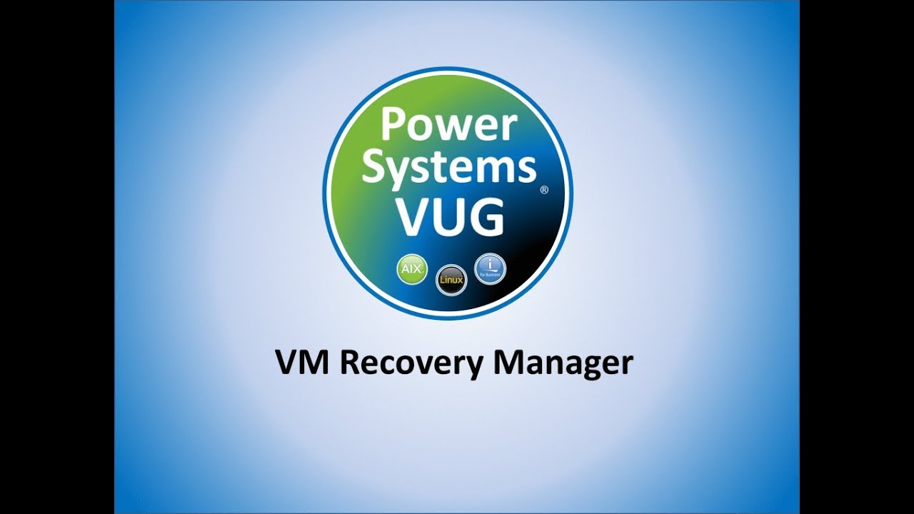 2019 9 26 VM Recovery Manager