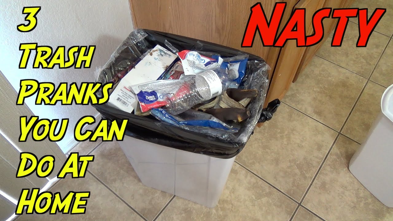 3 Trash Pranks You Can Do At Home On Family HOW TO PRANK (Evil Booby