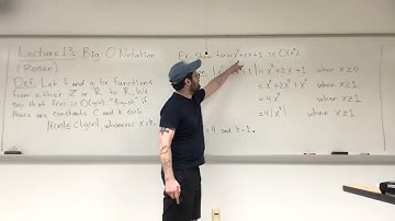 Discrete Mathematical Structures Spring 2022 Big O Notation