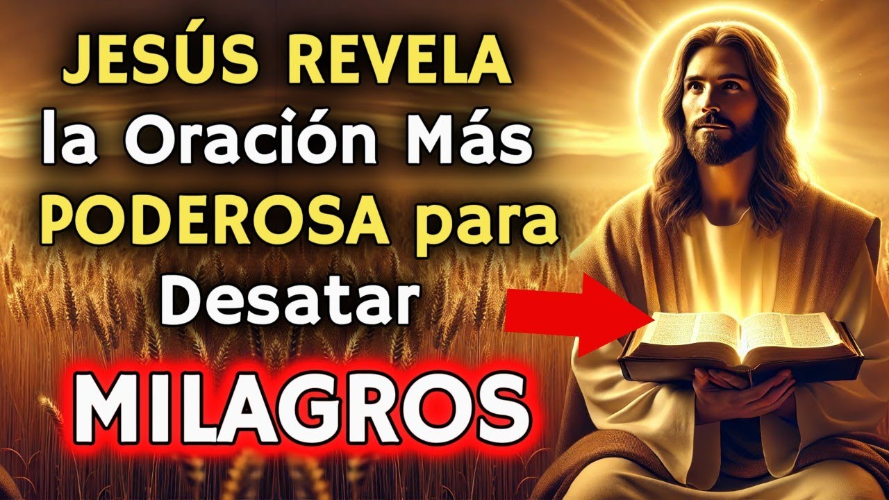 ORACIÓN PODEROSA DE JESÚS QUE TRANSFORMA TU VIDA Y DESATA MILAGROS ...