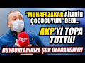 "Muhafazakar bir ailenin çocuğuyum" dedi, AKP'yi topa tuttu! Duyduklarınıza şok olacaksınız!