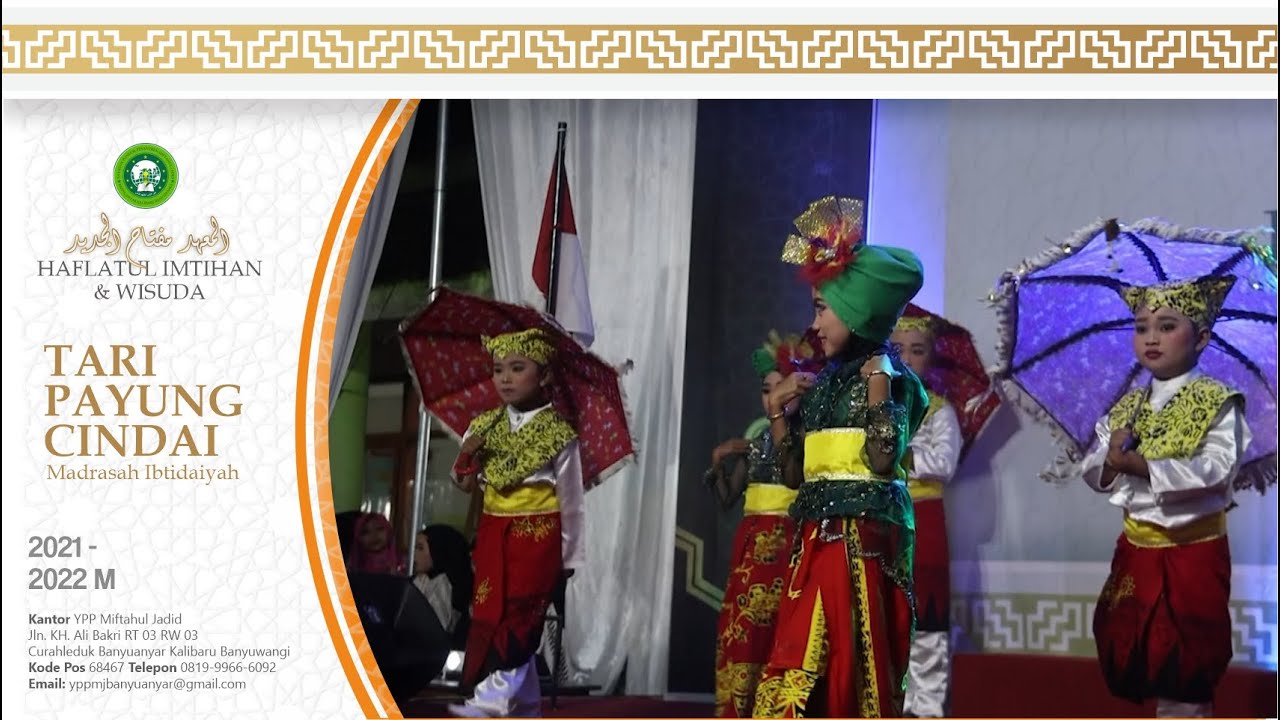 Tari Payung Cindai MI Miftahul jadid