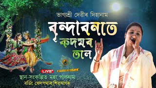 বৃন্দাবনতে কদমৰ তলে|ভাগ্যশ্রী দেৱী|দিহানাম|Brindabonote kadamar tole|Bhagyashree Devi|PalnamSivsagar