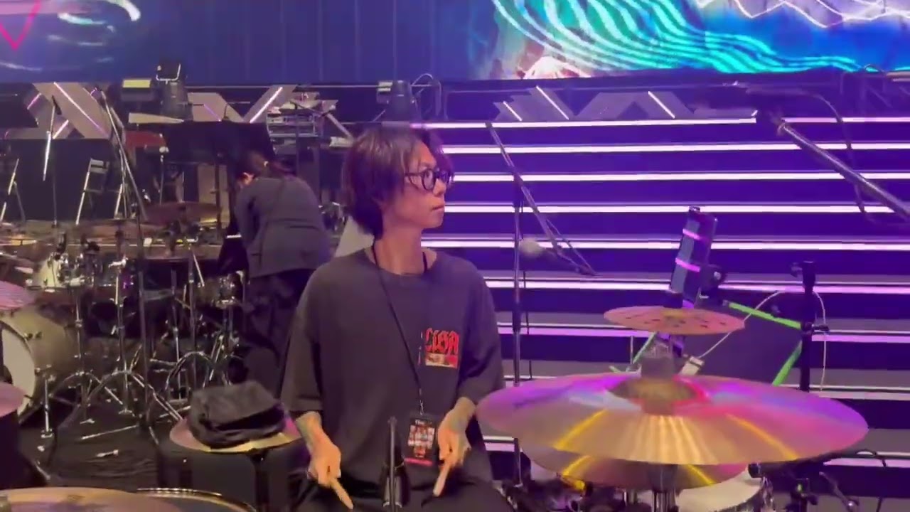 ドラムマニアv6 パネル 看板 アクリルプレート ドラムの前に置かれる