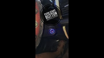Toyota vios 3rd Gen DIY PUSH START BUTTON INSTALLATION