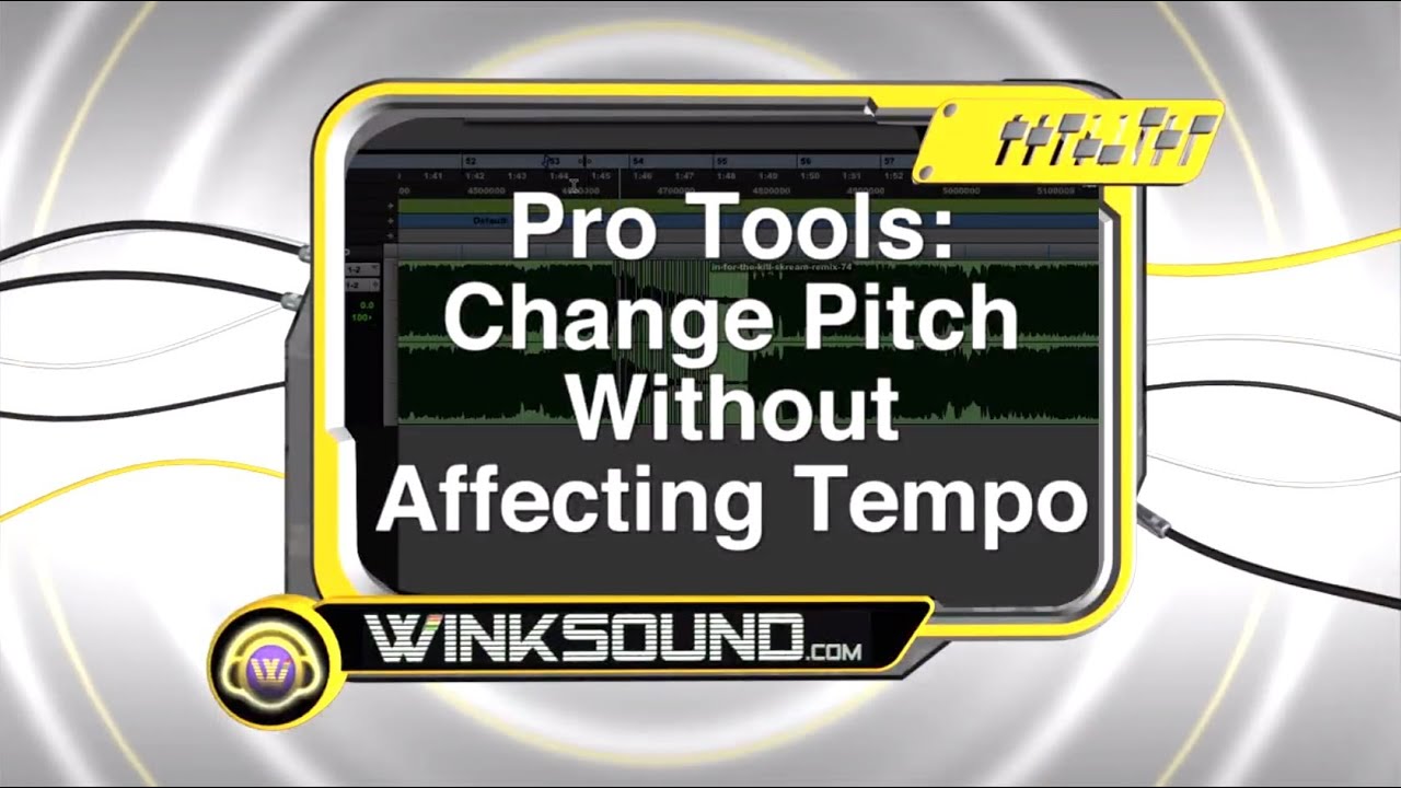 change pitch without changing tempo change pitch without changing tempo