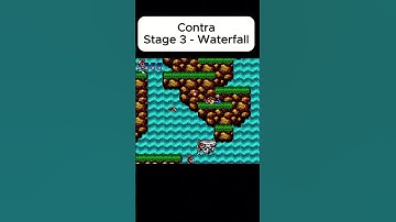 Contra - Stage 3: Waterfall #nes #nostalgia #nintendo #contra