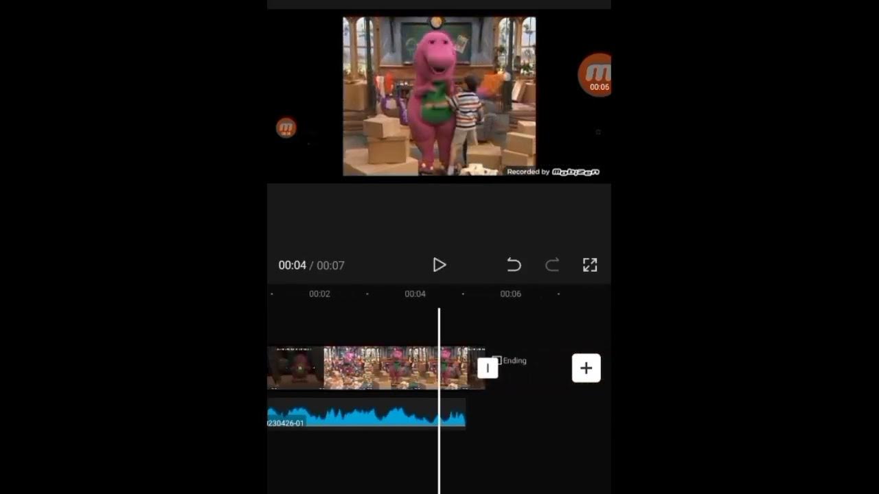 Barney comes to life (Going on a bear hunt) YouTube