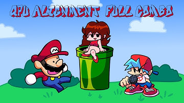 FNF VS Speedrunner Mario - QPU Alignment (4k)