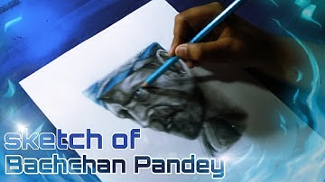 Sketch of Akshay Kumar as Bachchan Pandey😎🔥||Artist Sohom Dey