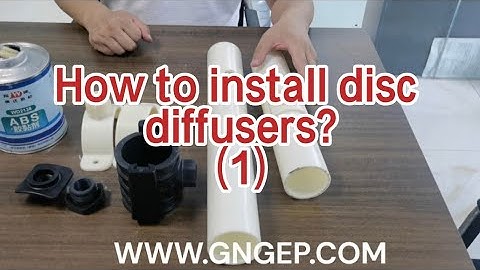 Disc Diffuser ( ABS Material) Installation-Part 1