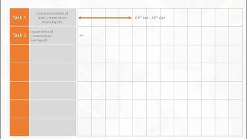Animated Gantt Chart PowerPoint Template