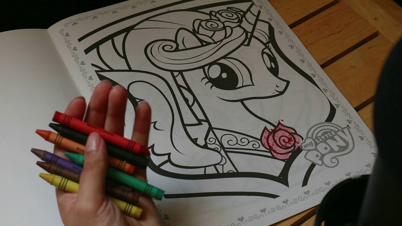 [ ASMR Español | Visual Trigger ] Coloreando un Pony