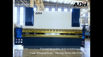 CNC Hydraulic Press Brake: WC67E 160T4000 With Estun E300 Controller