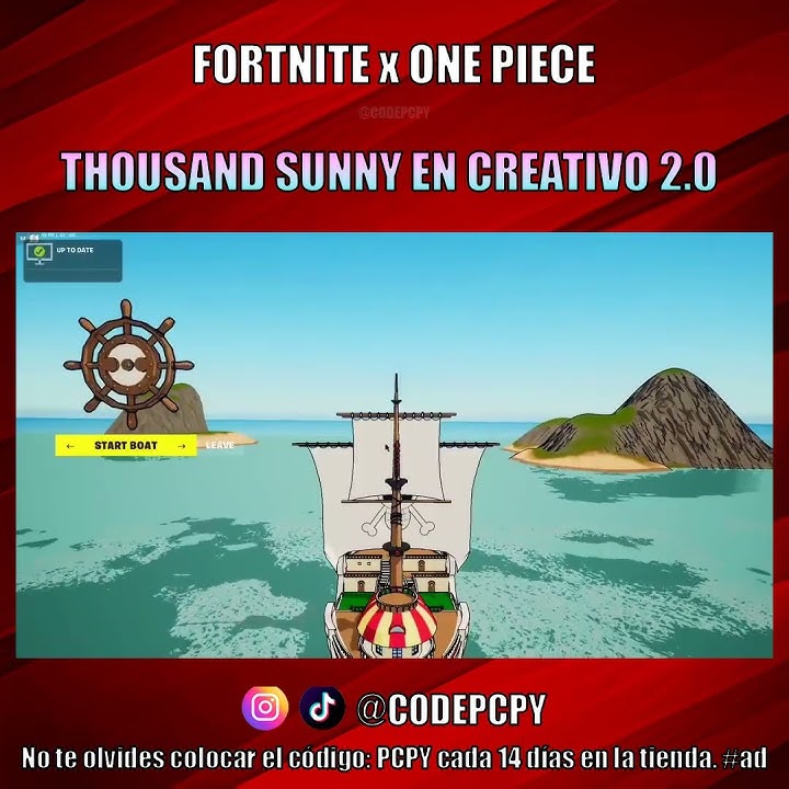 ONE PIECE:PIRATES ROYAL [ saraman ] – Fortnite Creative Map Code