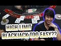 BLACKJACK IS EASY - BIGGEST BLACKJACK WIN - Live Session ...