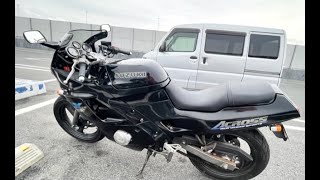 SUZUKI ACROSS GSX250F（GJ75A）スズキ アクロス 湾岸線 走行動画