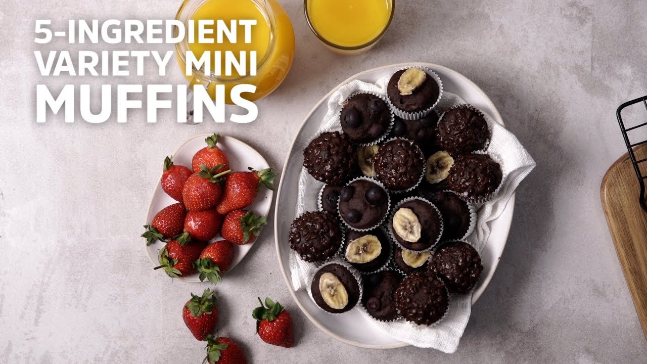 5-Ingredient Variety Mini Muffins