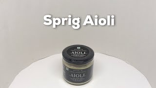 Sprig Aioli Cheese & Black Pepper Sprig Aioli Cheese & Black Pepper