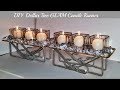 DIY Dollar Tree Candle Table Runner - Easy Diy - DIY Centerpiece DIY Dollar Tree Candle Table Runner - Easy Diy - DIY Centerpiece
