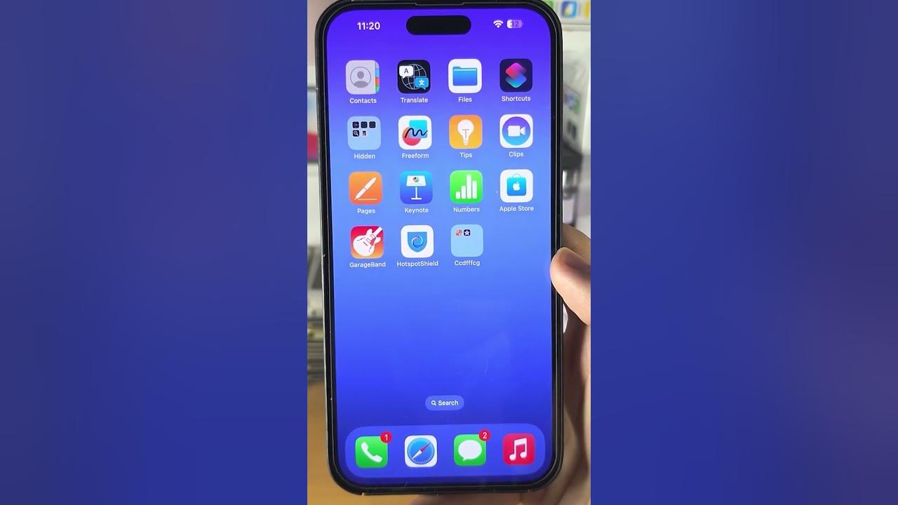 How to create folder on iphone youtube