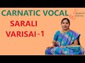 Sarali varisai  1