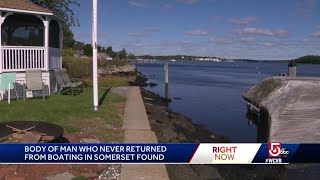 Missing boater's body found in river