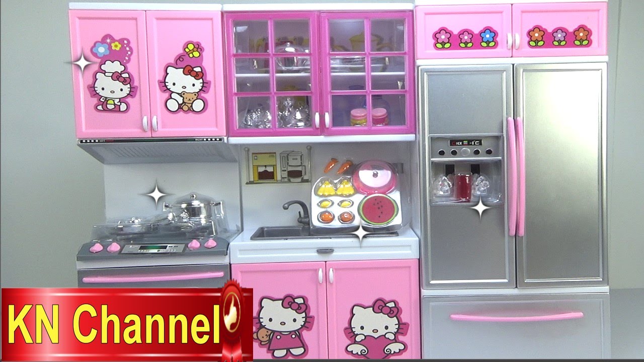Đồ Chơi Trẻ Em Bé Na Nhà Bếp Hello Kitty Kitchen Toy Trò Chơi Nấu Ăn  Childrens Toys - Youtube