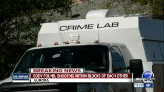 One dead, another injured in Aurora double shooting