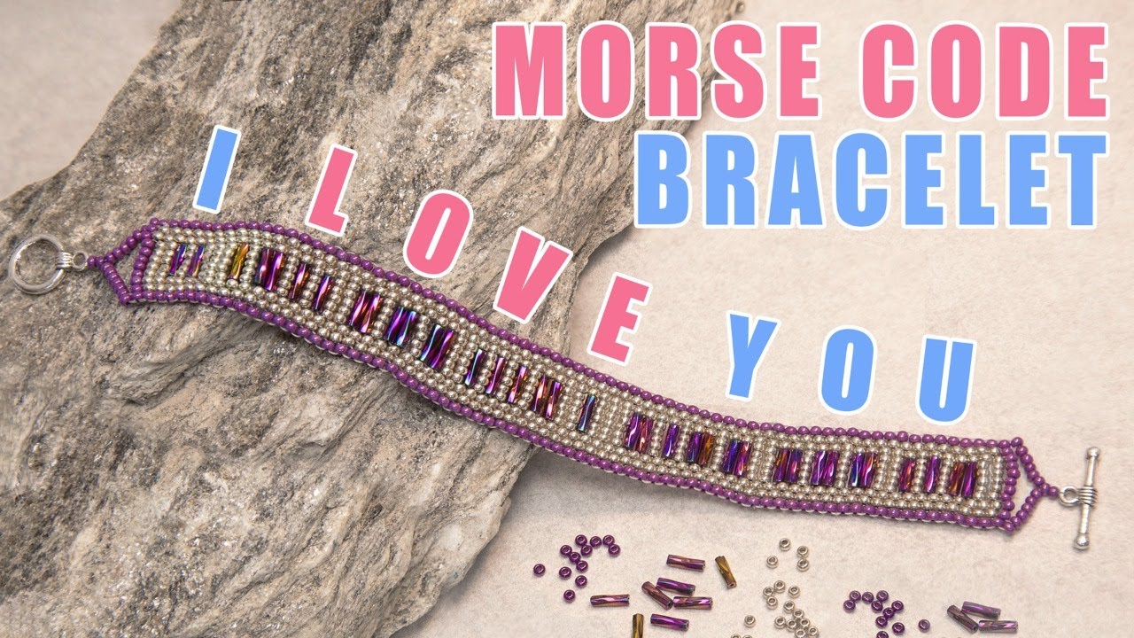 Diy morse code bracelet tutorial make any message youtube