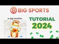 Tutorial big sports 2024 ganhe dinheiro em dolar jogando jogos comprovante de pagamento