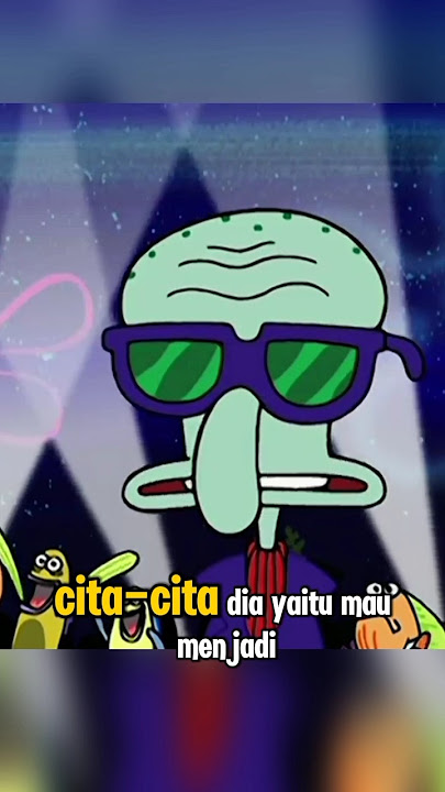 akhirnya cita cita Squidward terwujud coy! #spongebob #animasi #kartunjadul