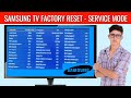 How to access service mode on samsung smart led tv