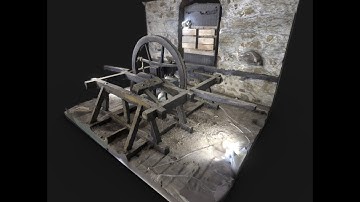 Photogrammetry Model - Church Bell Mechanism