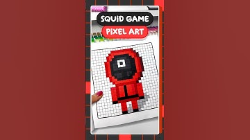 Squid Game ❤️ Pixel Art #squidgame #fanart #pixelarmy #pixelart #drawing