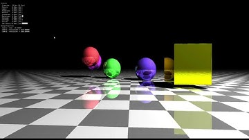 Blender Game Engine Real Time Raytrace Filter Demo